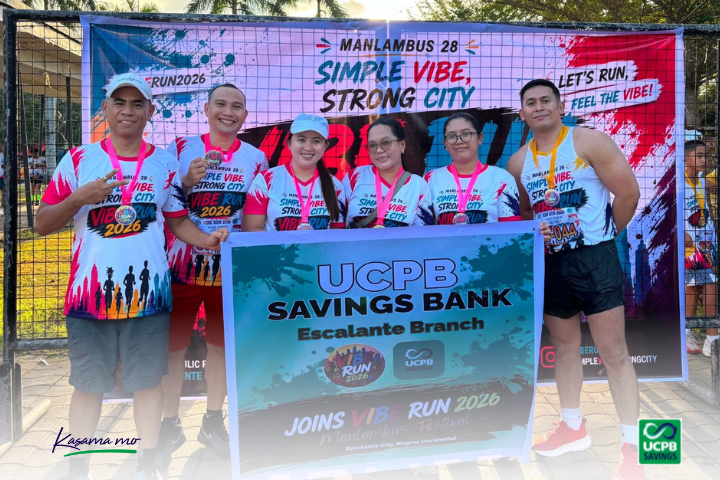 UCPB Savings Bank Escalante Branch Joins Vibe Run 2026 Ahead of 28th Manlambus Festival